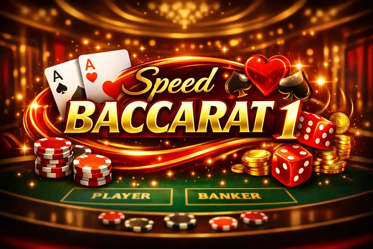 Speed Baccarat masalarında 5% cashback